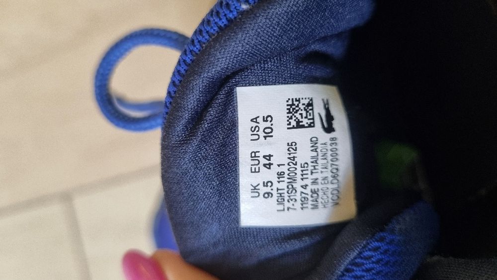 Buty męskie Lacoste 44