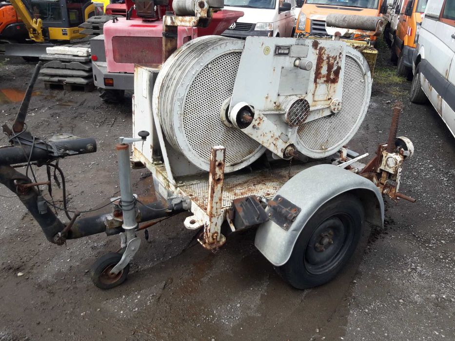 Hamownik hydrauliczny do kabla zwalniacz wciągarka  kablowy