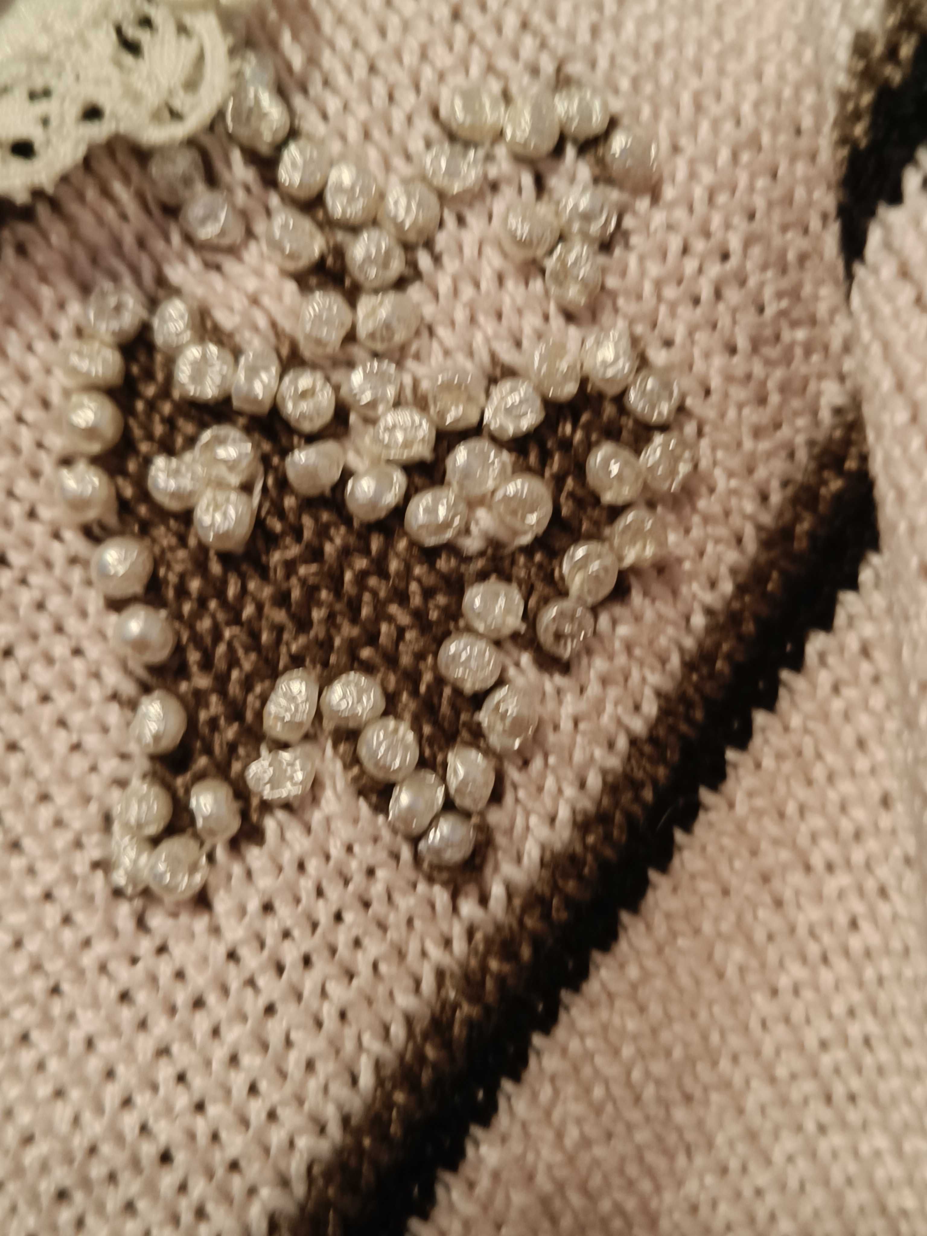 Casaco de linha vintage com chumaço ls cor rosa com elastecidade