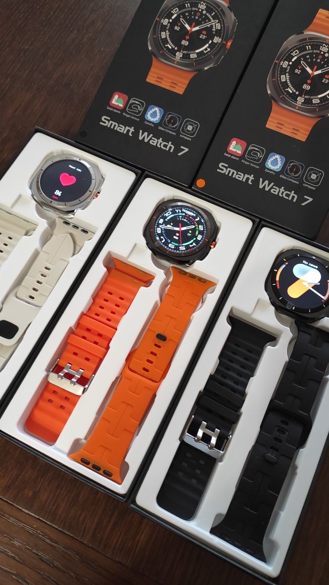 Smartwatch Z7 Ultra, ekran OLED, PL menu, NOWY