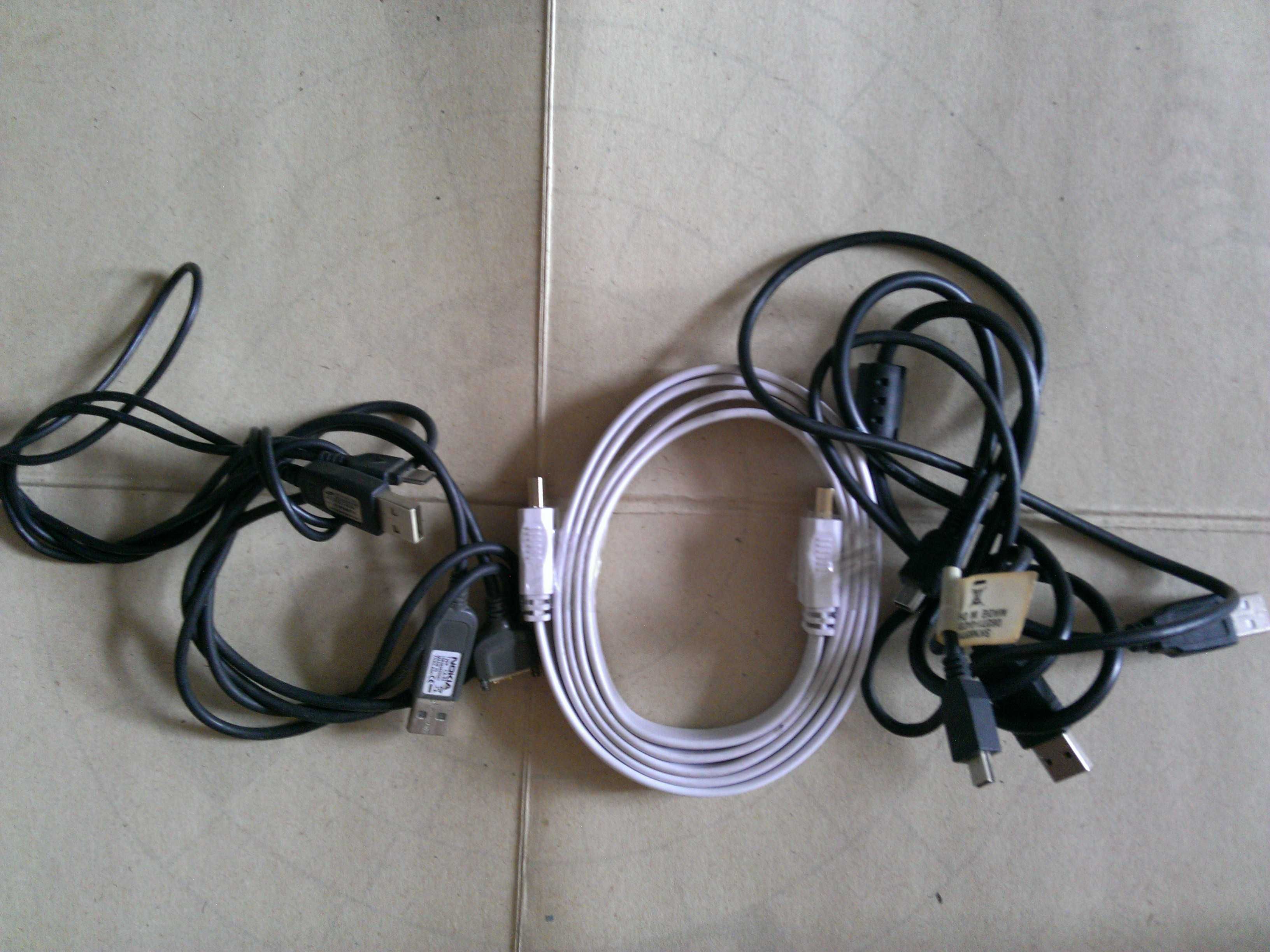 USB-кабель Nokia CA-53, USB-кабель Samsung PCB220.Кабеля мини USB
