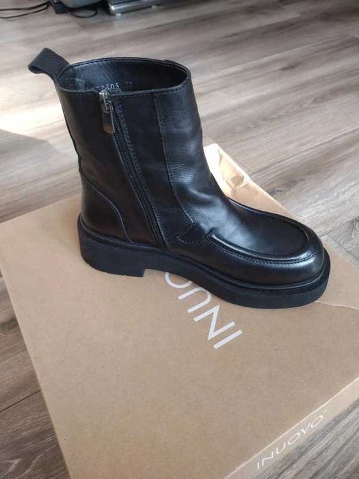 Botki skórzane Inuovo