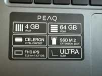 Laptop Peaq mało używany