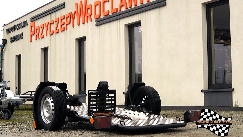 Lorries MT-1 / UCHYLNA / LEKKA / DMC: 750 KG  Nowe / Stan idealny / Uchylne / 1 oś / Lekka / DMC: 750 kg