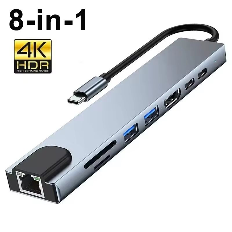 HUB usb-c usb-a RJ-45