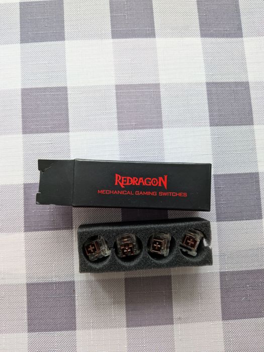 Brown switche do klawiatury Reddragon