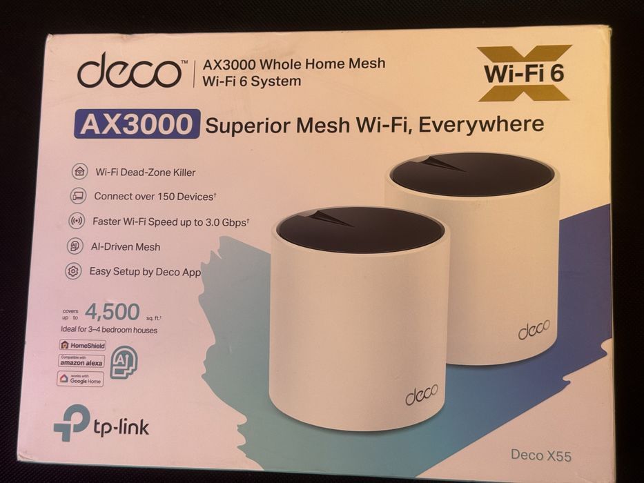 TP-Link Deco X55 (2-pack) – Mesh Wi-Fi система