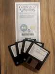 Microsoft MS-DOS 6.22 4 dyskietki i certyfikat