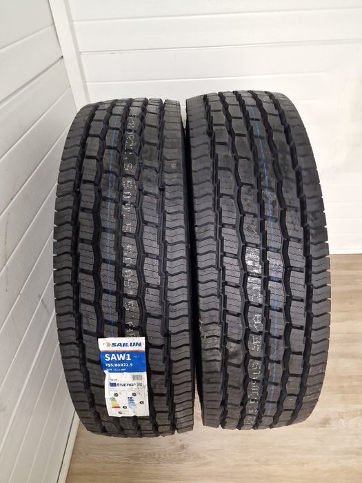 295/80R22.5 (1220netto)  SAILUN ZIMOWA PRZÓD opony mocne  opona