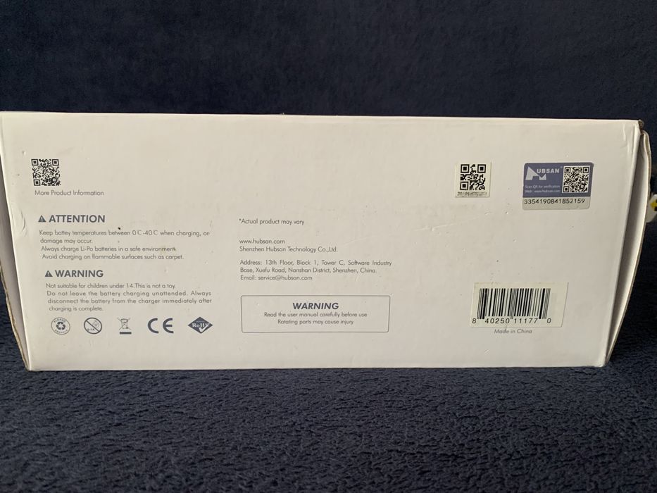 Квадрокоптер Hubsan zino