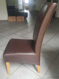Komplet 6 krzeseł, skóra ekologiczna
