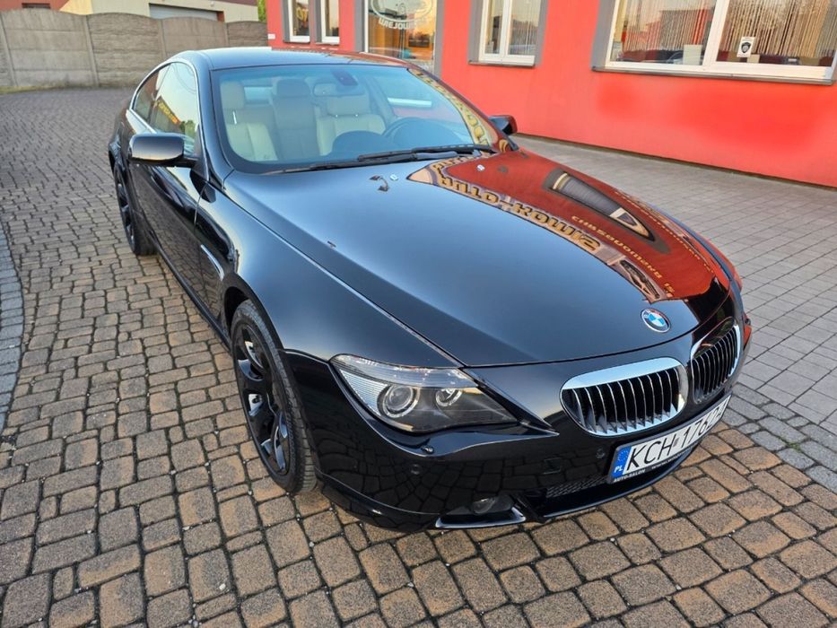 BMW Seria 6 V8-367 kM auto w oryginale - bogate wyposażenie - bardzo zdbana !