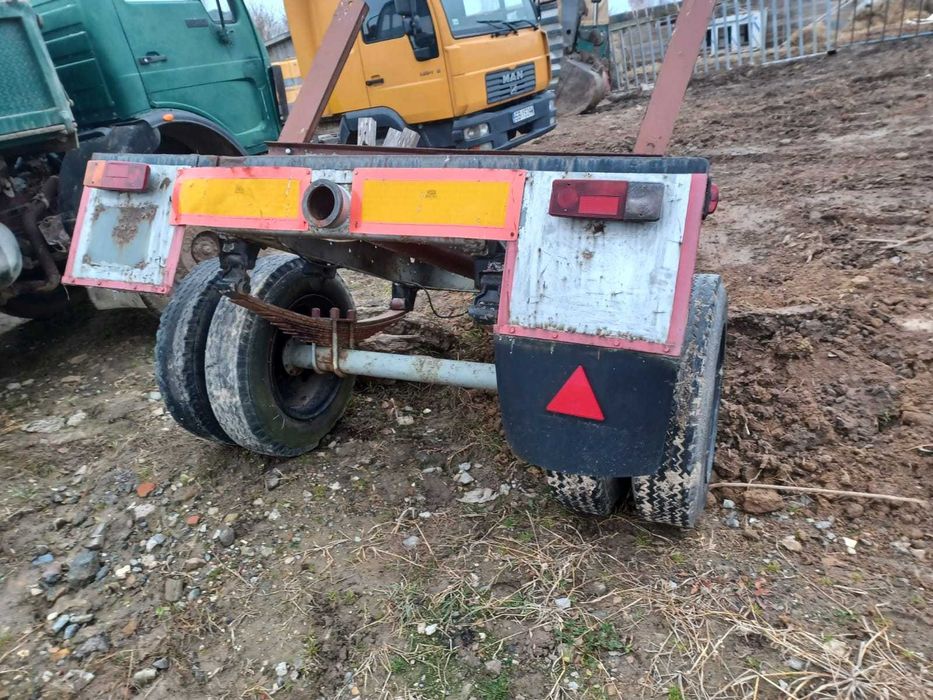 Oś przyczepa resor kilka sztuk BEBEN TARCZA  z transport osie naczepa