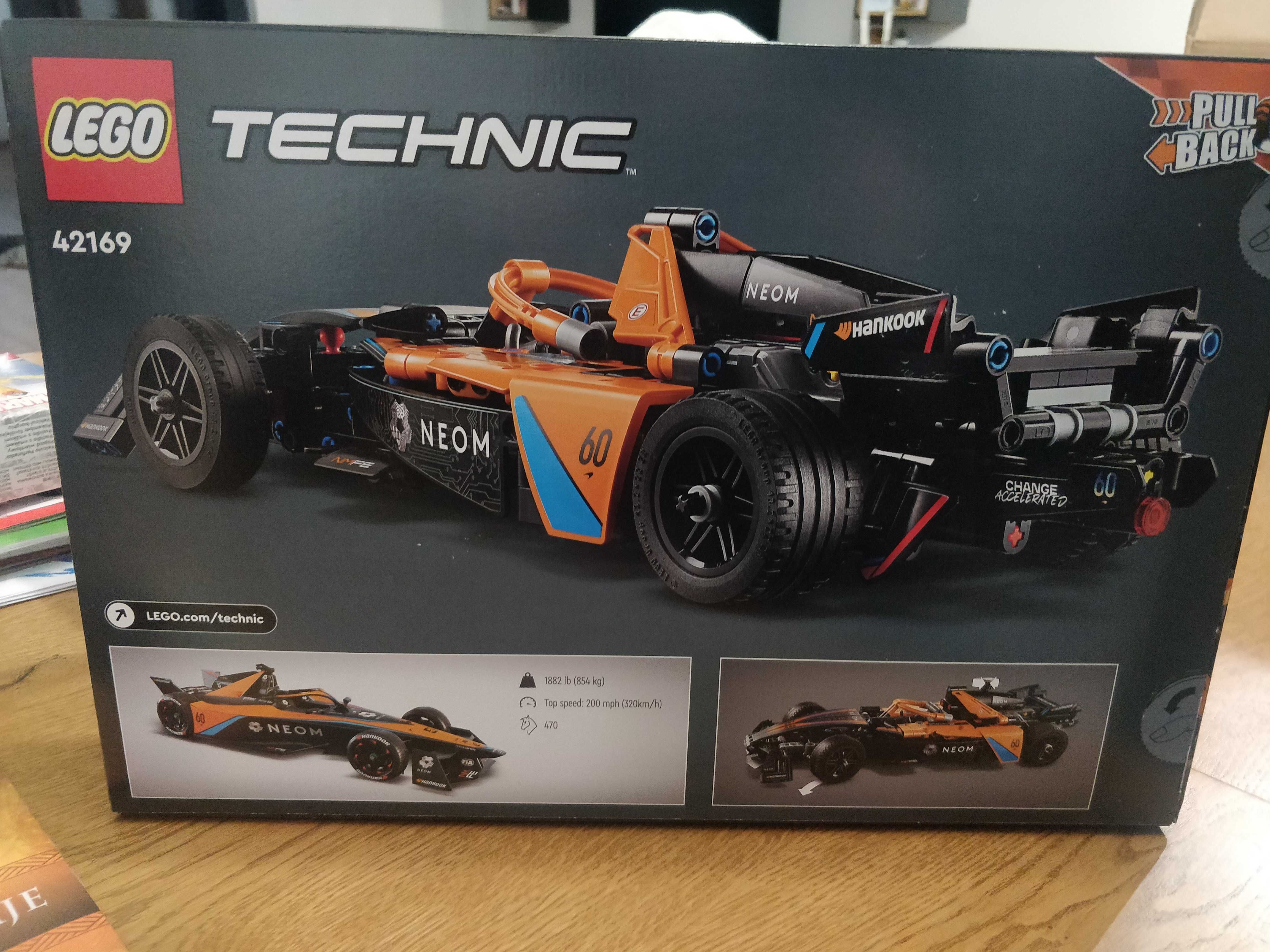 Lego Technic 42169 Neom McLaren Formula E