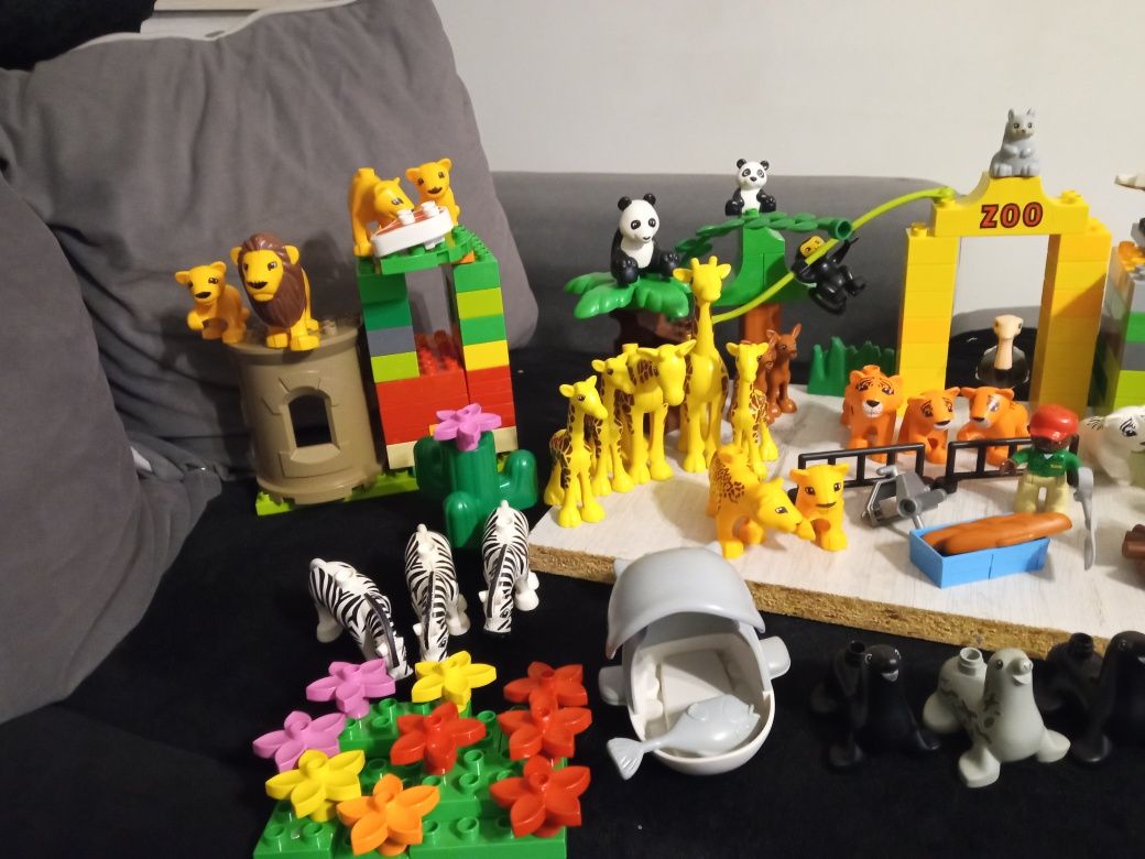 Lego Duplo zestaw Zoo XXL - 60 zwierzątek