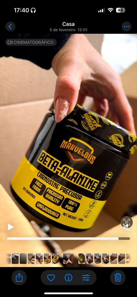 Beta Alanina Marvelous Nutrition