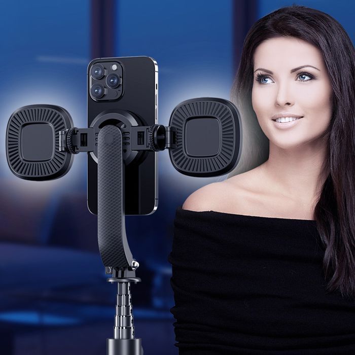 Blavec Selfie Stick Aluminium Fusion P-07 Magsafe tripod + pilot + 2
