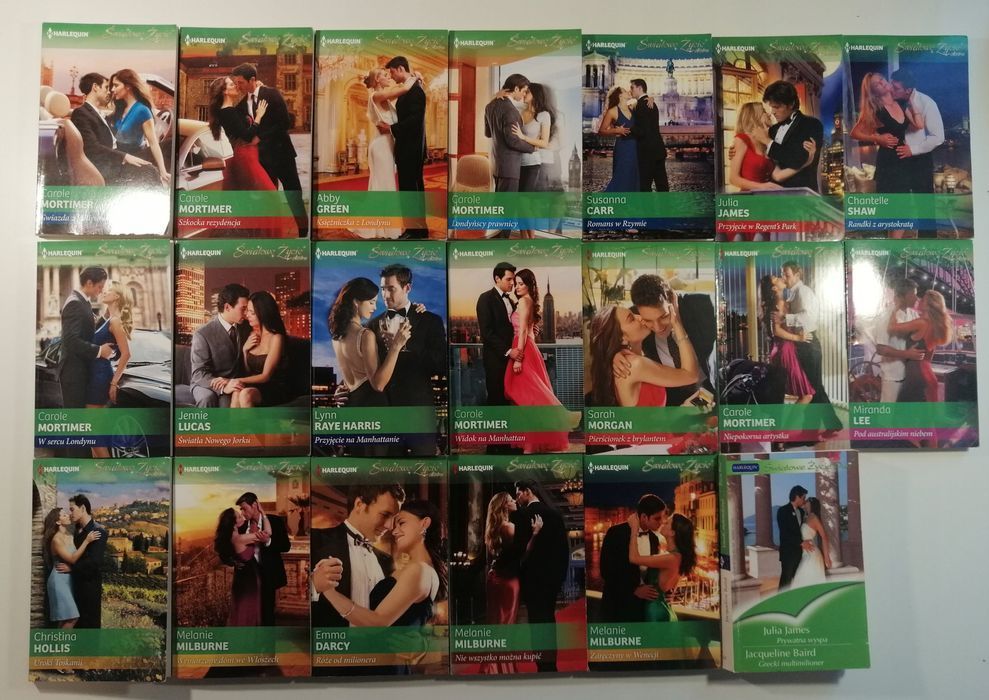 20x romans romanse seria Harlequin Światowe Życie Jameson Mortimer
