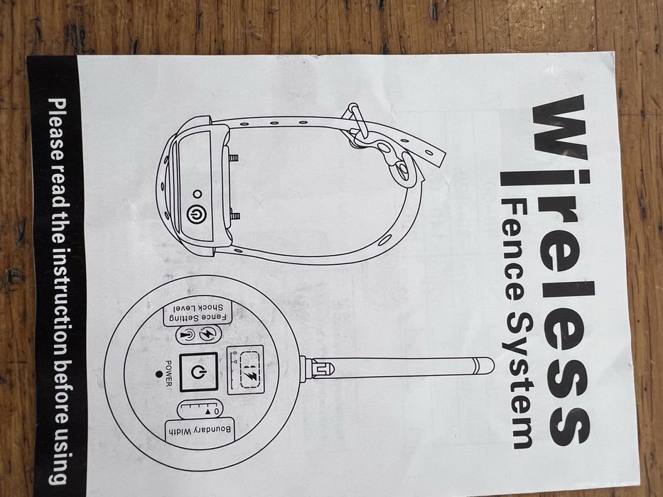 Cerca invisível wireless sem fios para cães - NOVO