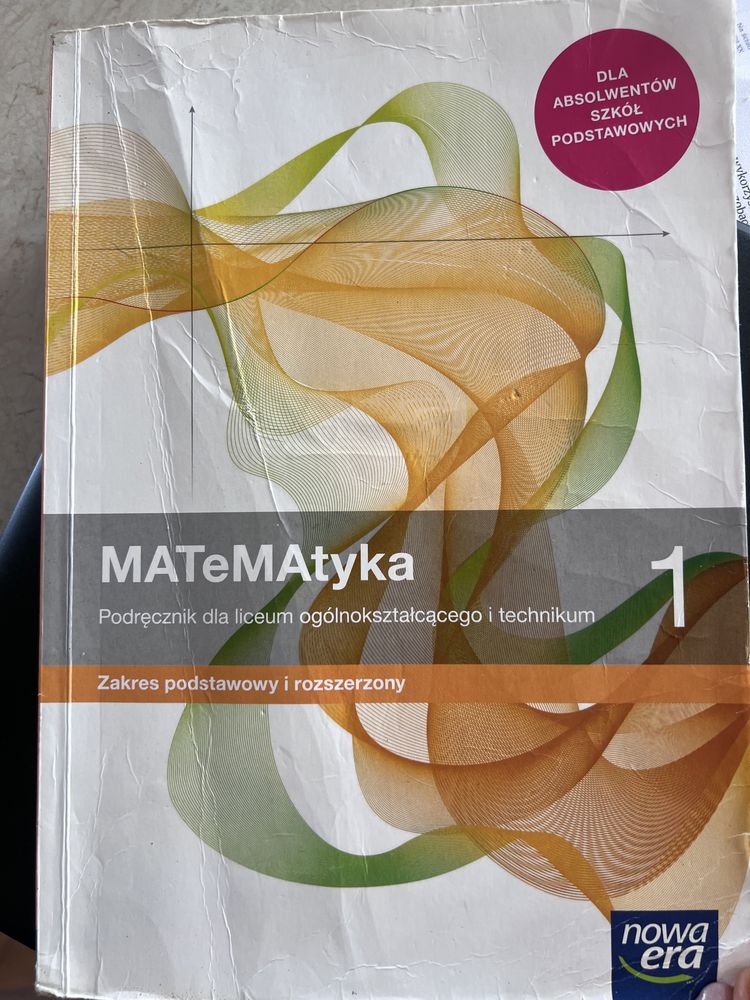 Matematyka 1 liceum technikum zakres rozszerzony