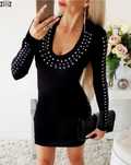 Sukienka S M suknia Vintage tunika spódnica body getry dresy bluza sex