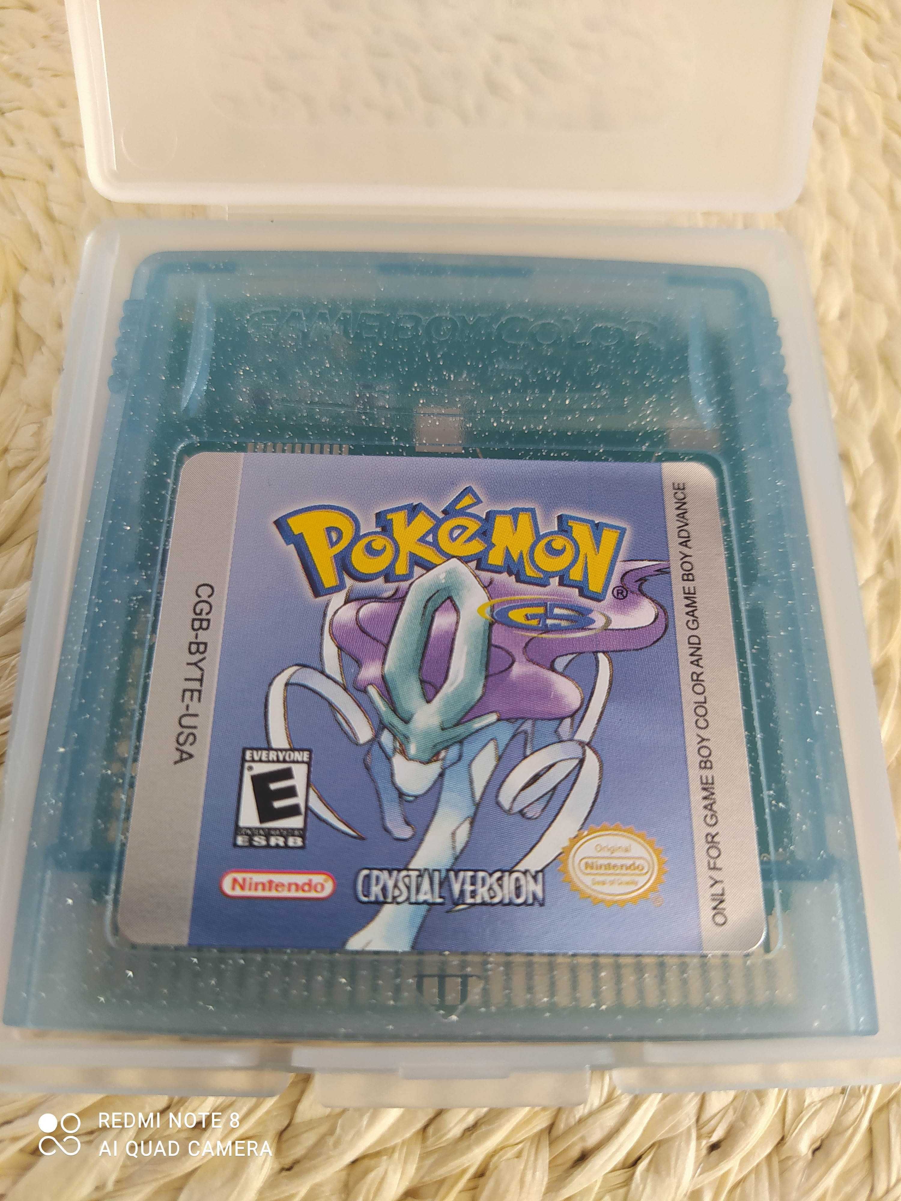 POKEMON CRYSTAL - GAMEBOY Color/Advance/Sp/Pocket/Classic - Wysyłka 3h