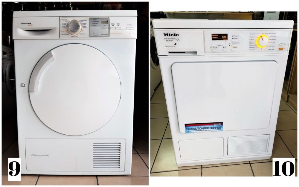 МАШИНА Сушильная MIELE T1 4-9 кг Тепловой Насос Конденсационная Б\у