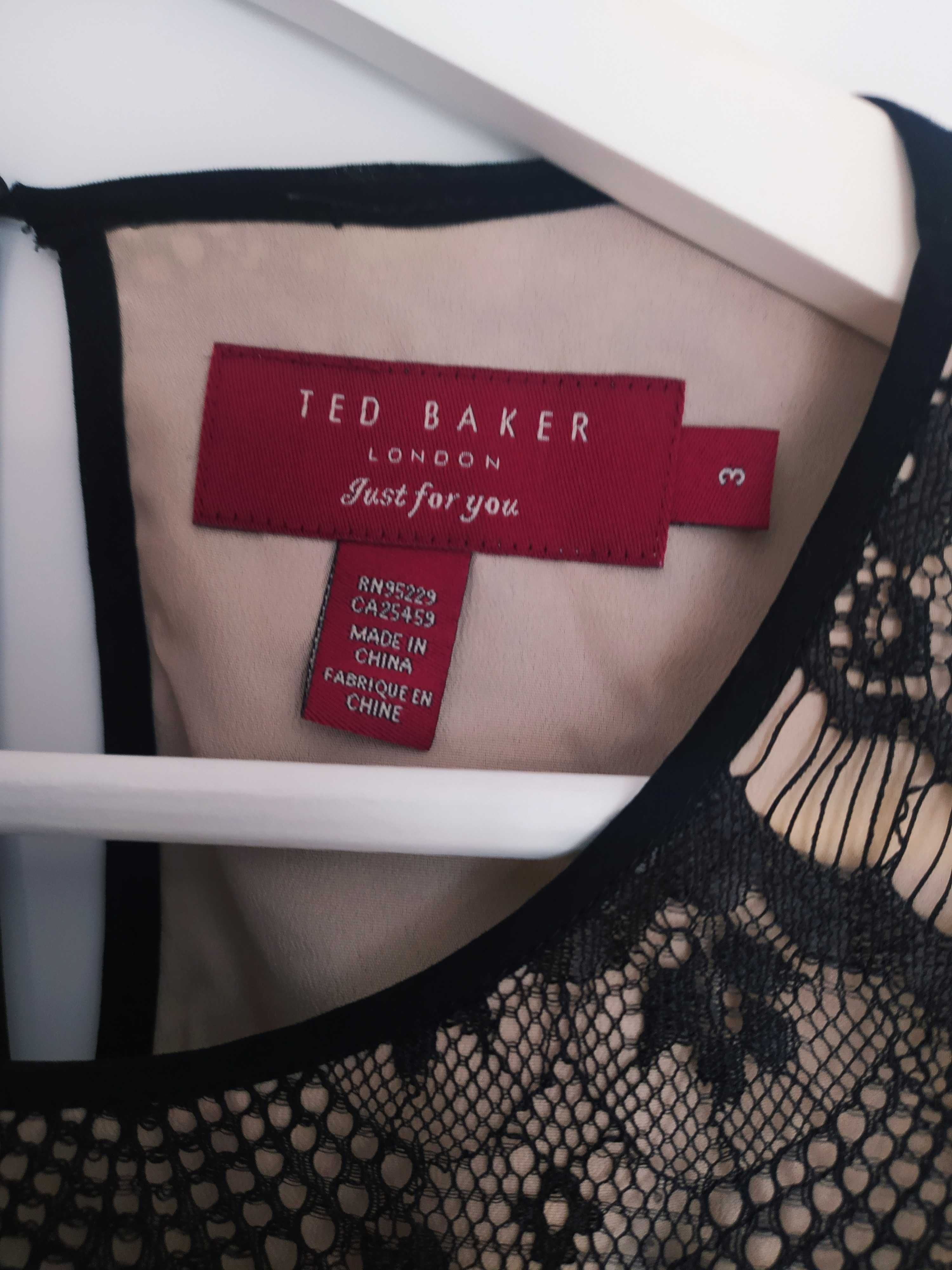 Przepiekna koronkowa sukienka TED BAKER rozmiar M L 38 40