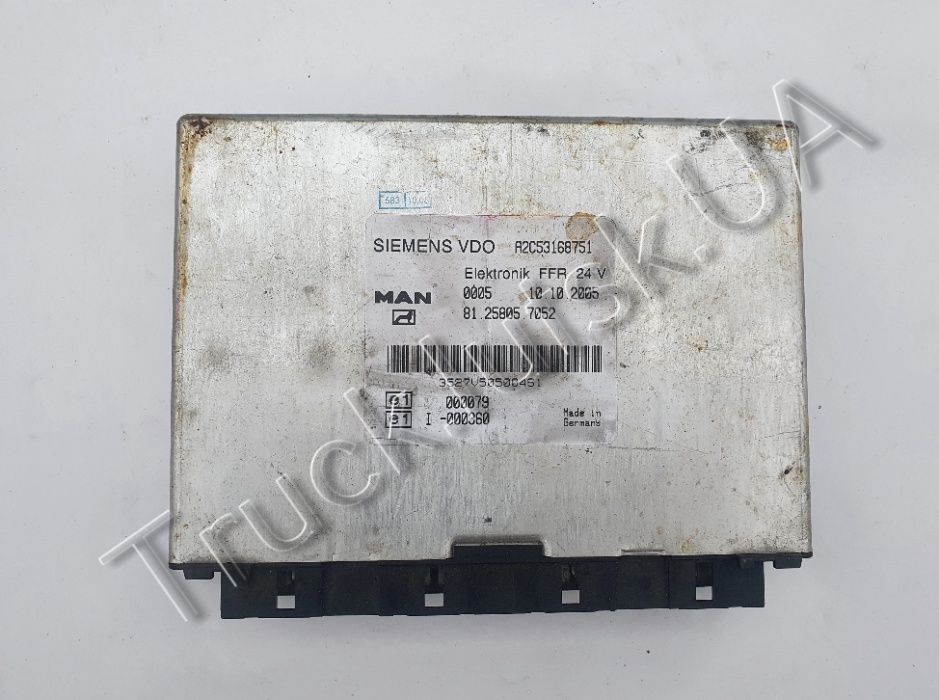 Блок управління FFR 81258057052 MAN МАН TGA ТГА TGX ТГХ TGS ТГС!!