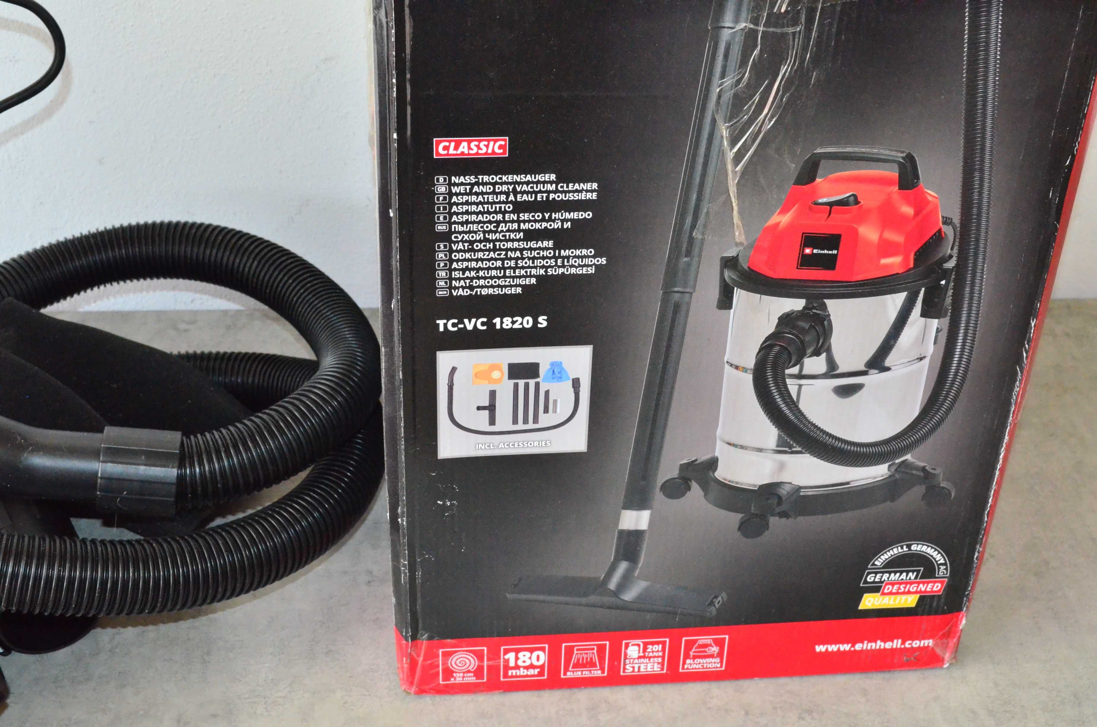 Odkurzacz  warsztatowy 20L EINHELL TC-VC 1820