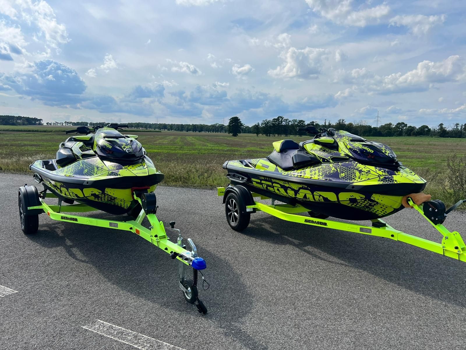 Przyczepa pod skuter wodny seadoo rxp325 / spark / trixx / utra yamaha