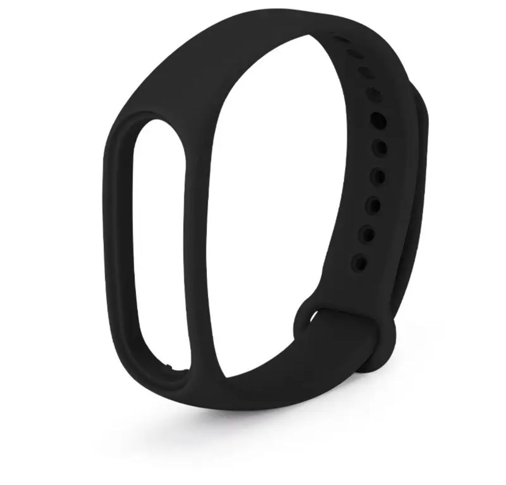 Браслет до годинників Xiaomi Mi Band 5/6/7 чорного кольору