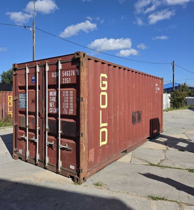 Kontener morski używany 20DC/40HC 6m i 12m