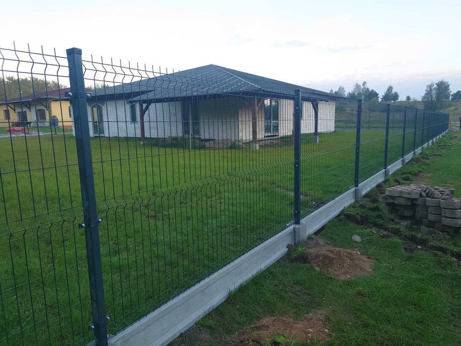 Promocja zimowa! Ogrodzenie panelowe panele słupki brama furtka płot