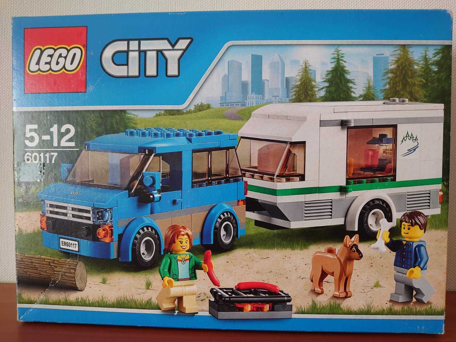 LEGO CITY  60117 Трейлер з машиною .