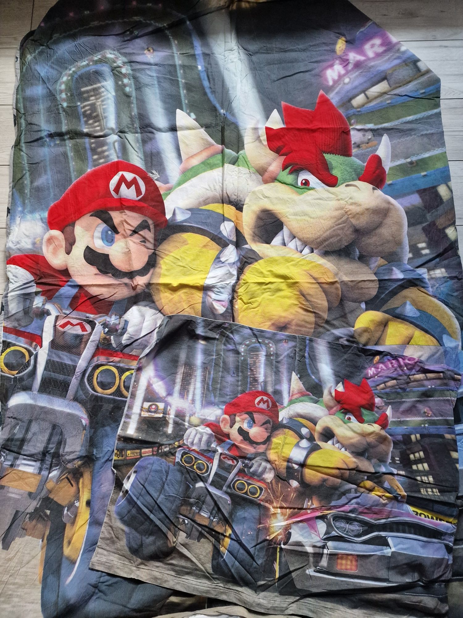 Posciel dziecięcą super mario bros 140x200 browser mariokartr