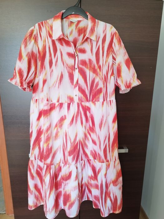 Sukienka koszulowa oversize na rm 50,52