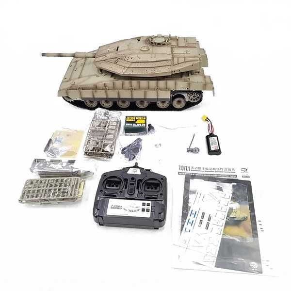 Танк Heng Long 3958-1 Merkava MK4 V7.0 масштаб 1:16 2.4G - 3958-1-V7