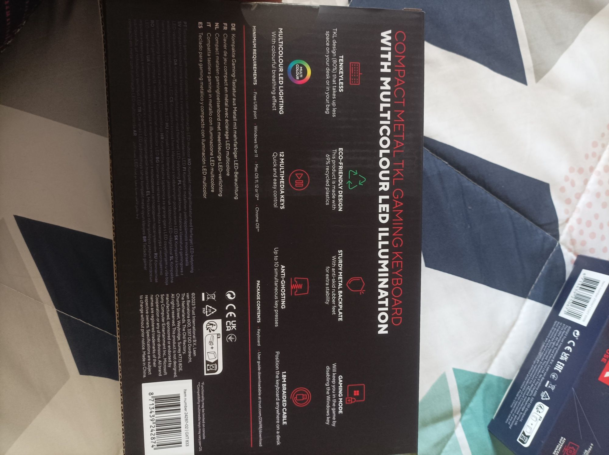 Teclado e Rato Gaming Trust