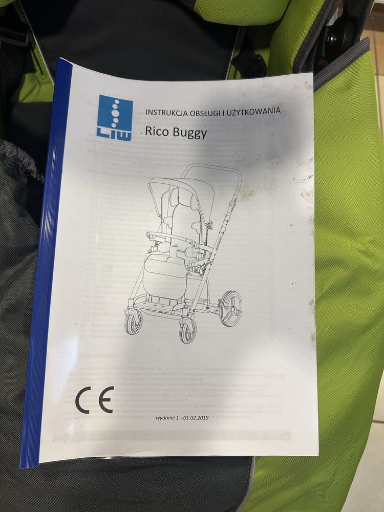 Rico Buggy wozek inwalidzki dzieciecy spacerowy