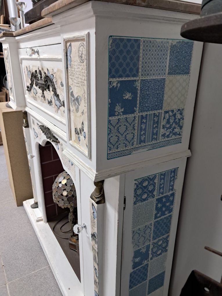 Lareira para decoração