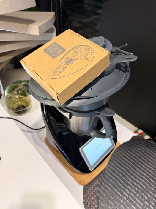 Thermomix TM6 czarny, piano black, cały zestaw TM 6