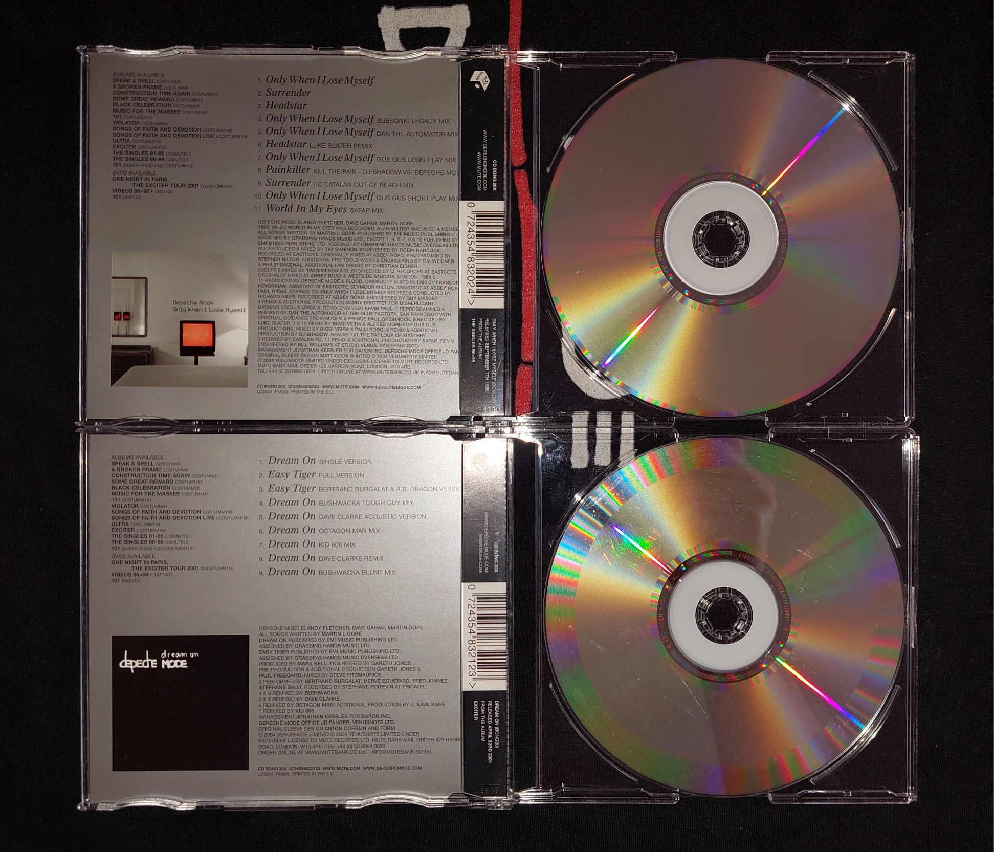 Depeche Mode Singles 31-36 ( Box Sets 6 ) 6 CD 2005