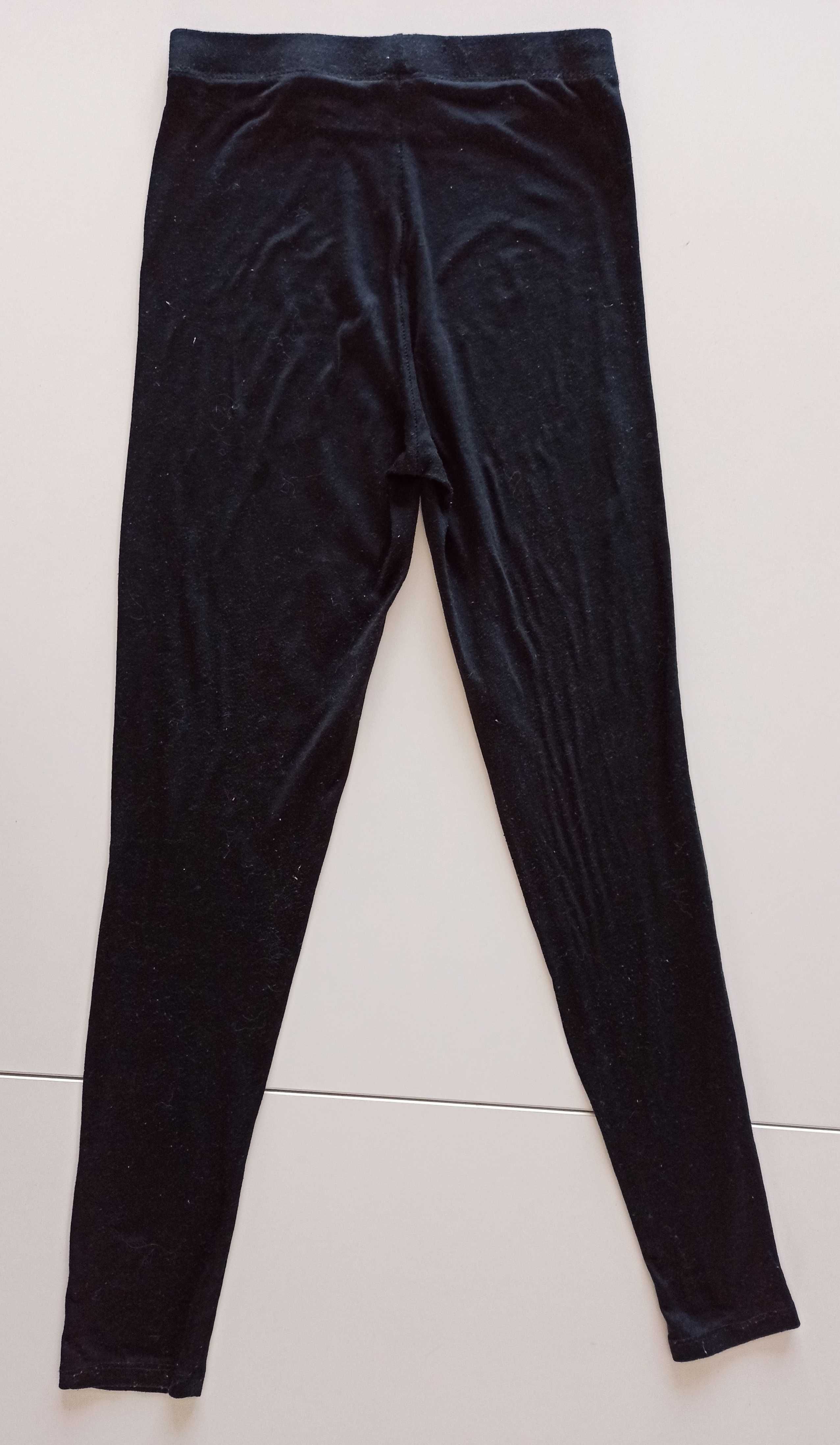 czarne legginsy damskie getry rozmiar XS Sinsay