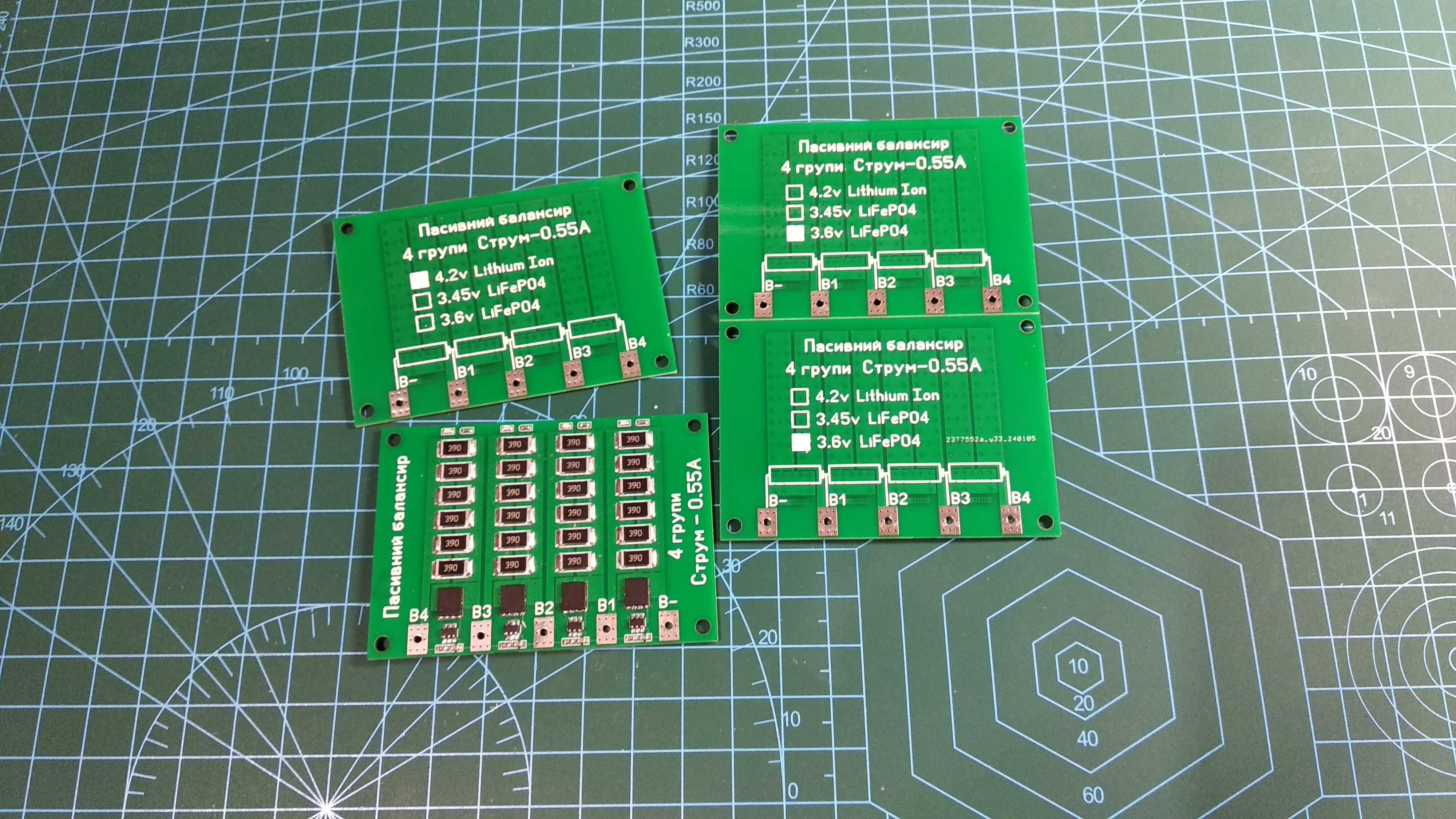 Пасивний балансир для LiFePO4 та Lithium-Ion balancer