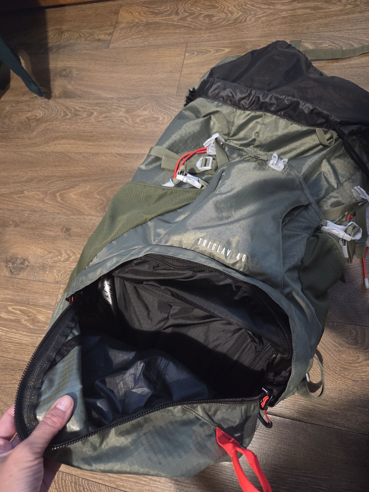 Plecak górski Elbrus Triglav 40 khaki