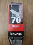 Tusz Lexmark 70 Black - Oryginalny