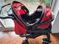 Chicco 3-in-1: Carrinho de bebé+cadeira auto para bebé com base KeyFit