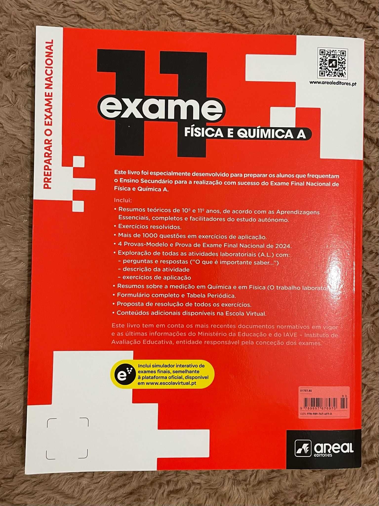 Manual para exame de física e química 2025