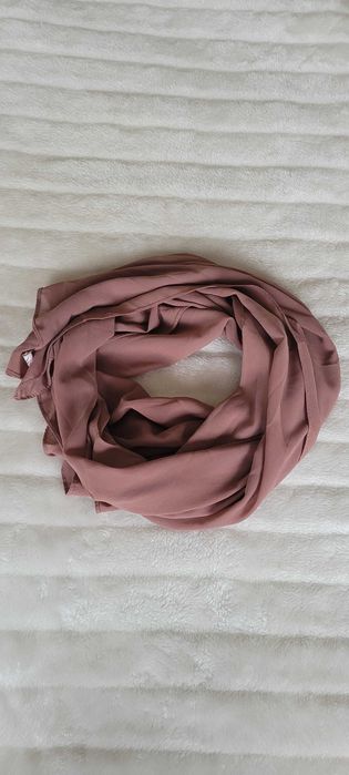 Szal apaszka mokka syryjski cienki delikatny Altuka